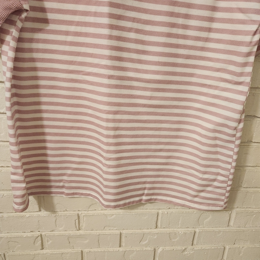 Belinda Lavwnder and White Striped T-Shirt - Picture 4 of 5